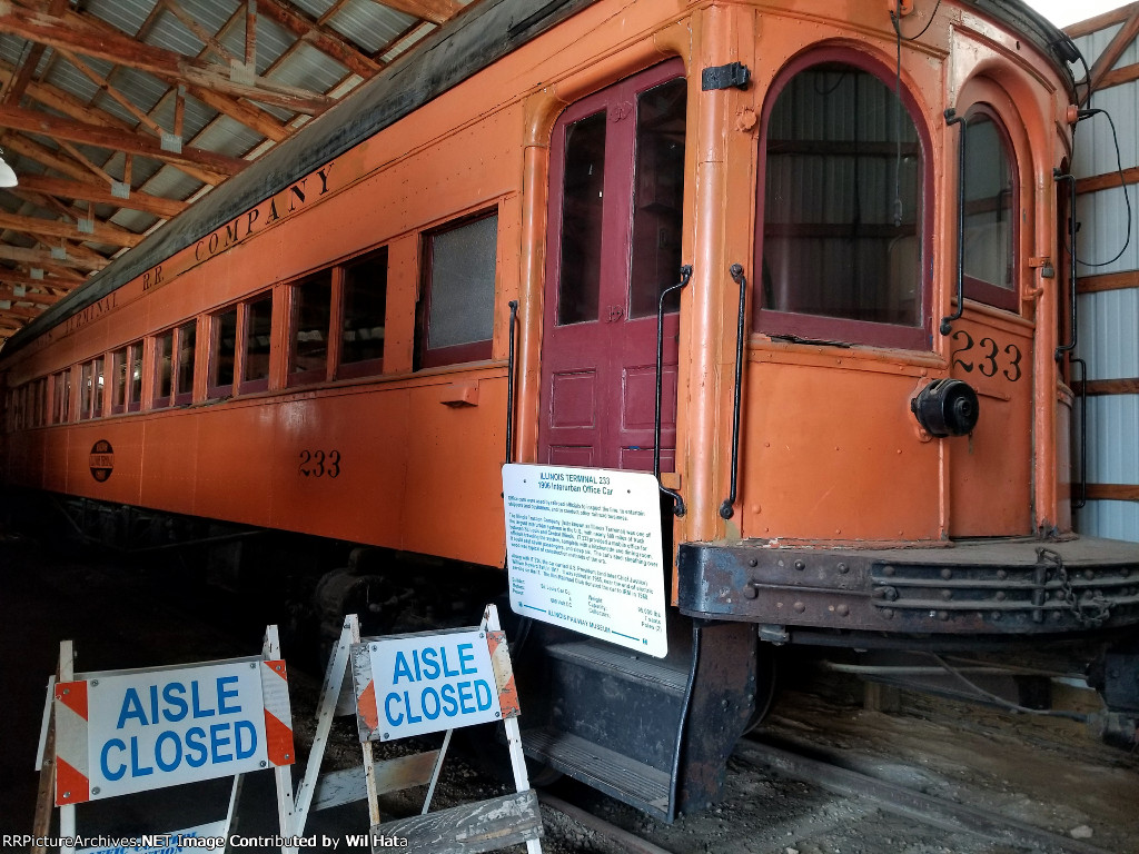 Illinois Terminal Office Car 233